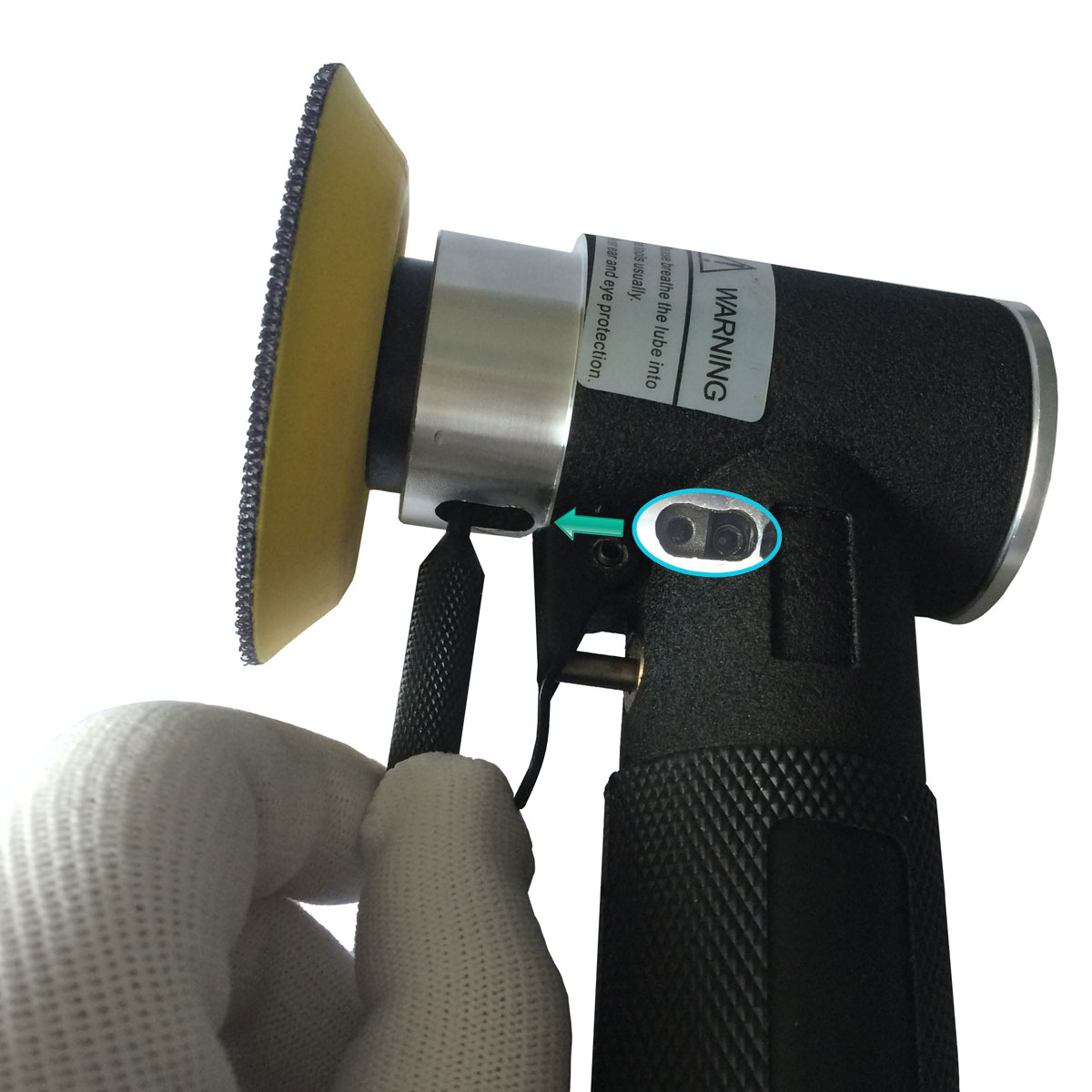 2" and 3" Random Orbital Air Sander - Image 4